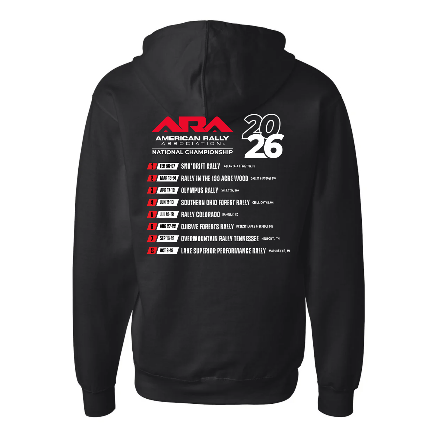 ARA 2026 Championship Hoodie