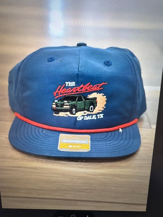 Rally Ready  Hat HBofDale Blue/Red