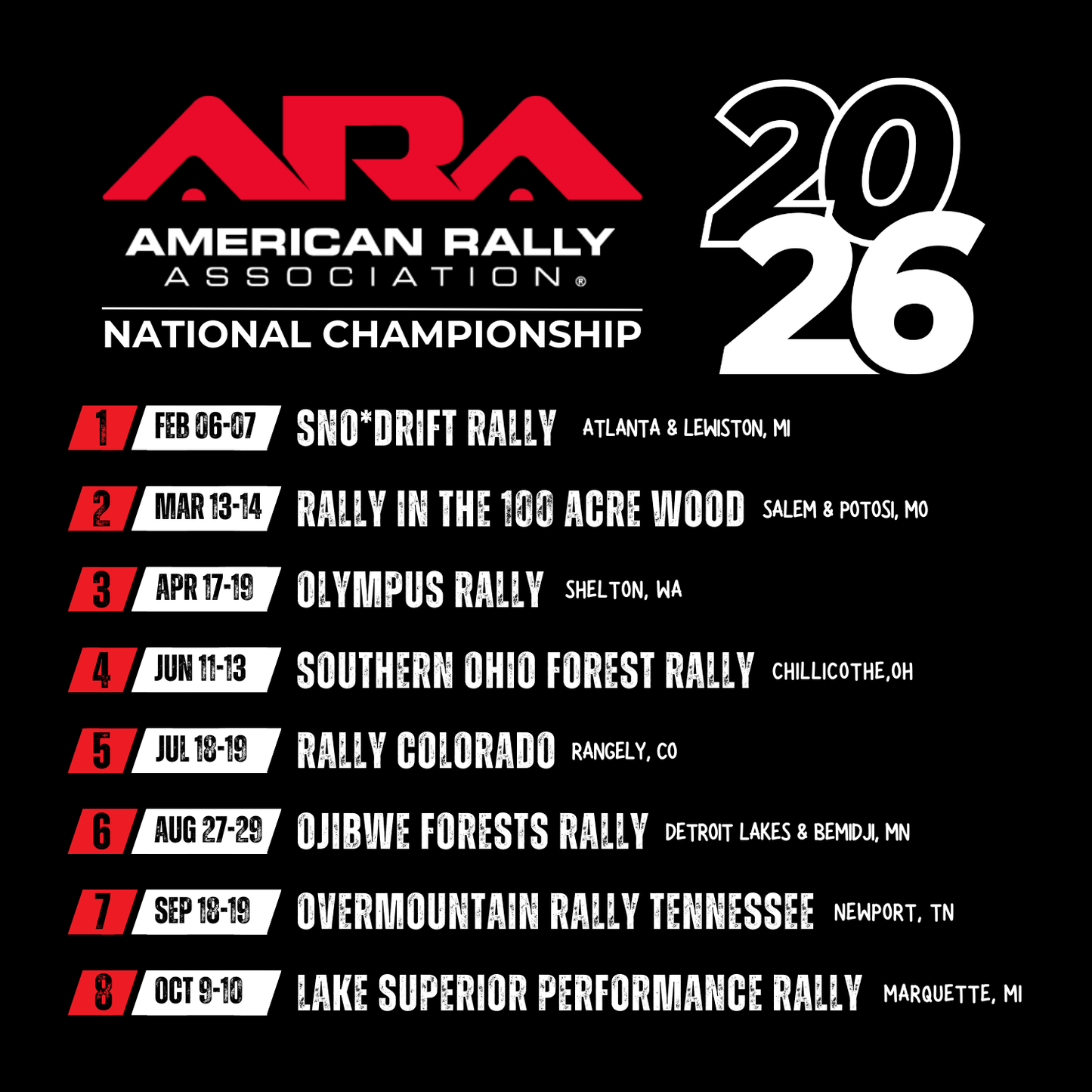 ARA 2026 Championship Hoodie