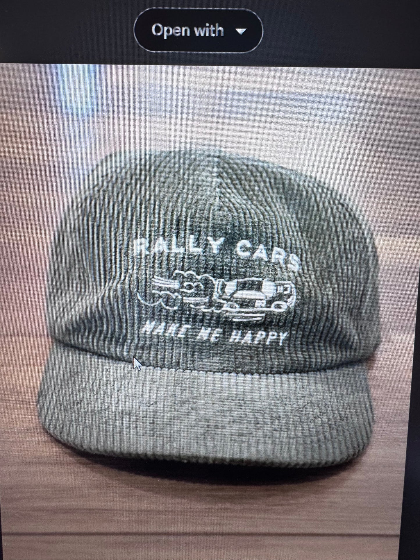 R.Ready Hat Corduroy Sage