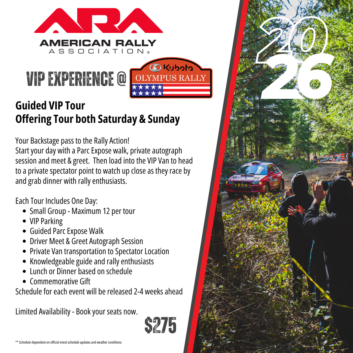 Risky Racing Vip VIP Rally Tour – American Rally Association Gear Store